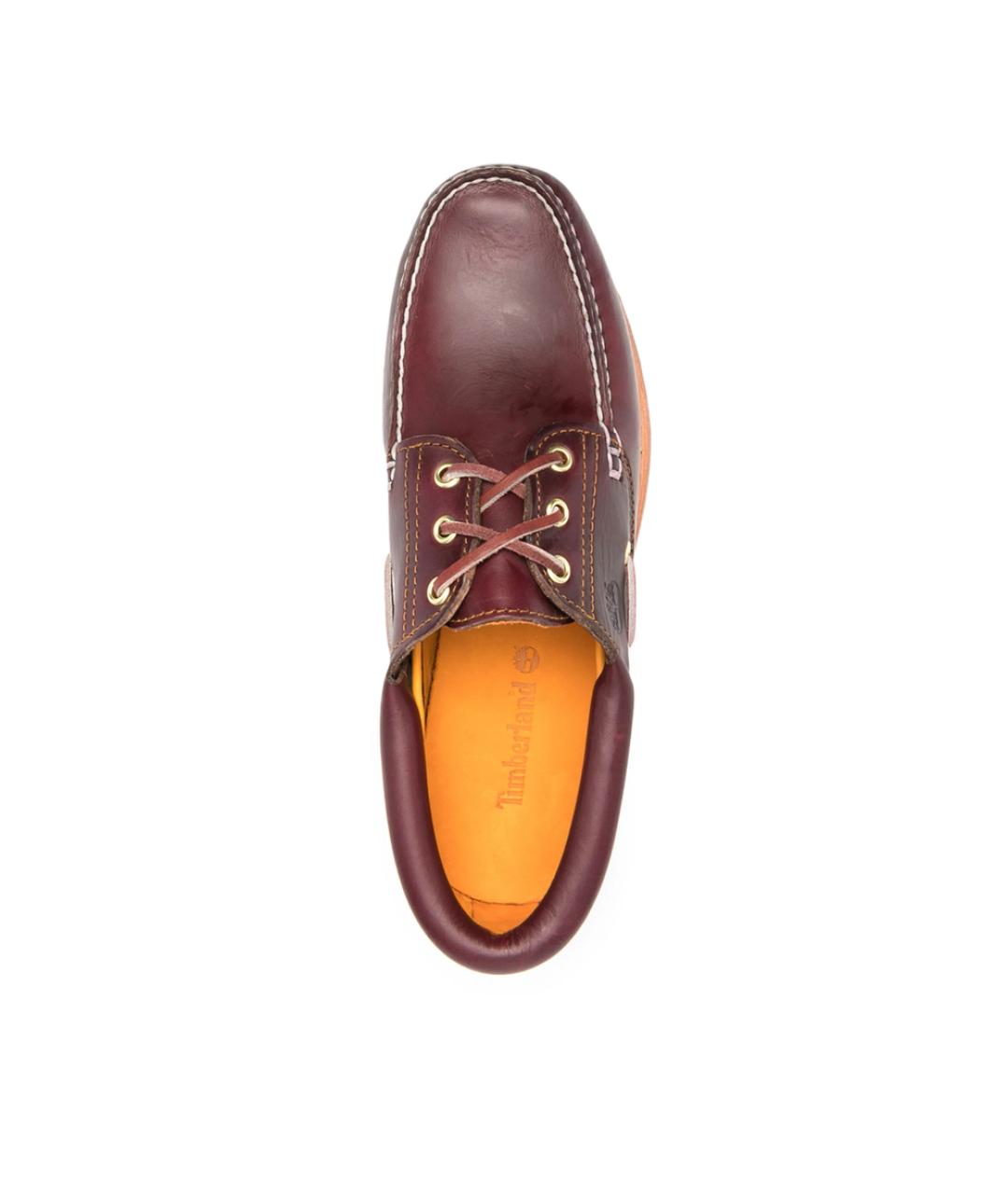 TIMBERLAND Бордовые кожаные лоферы, фото 4