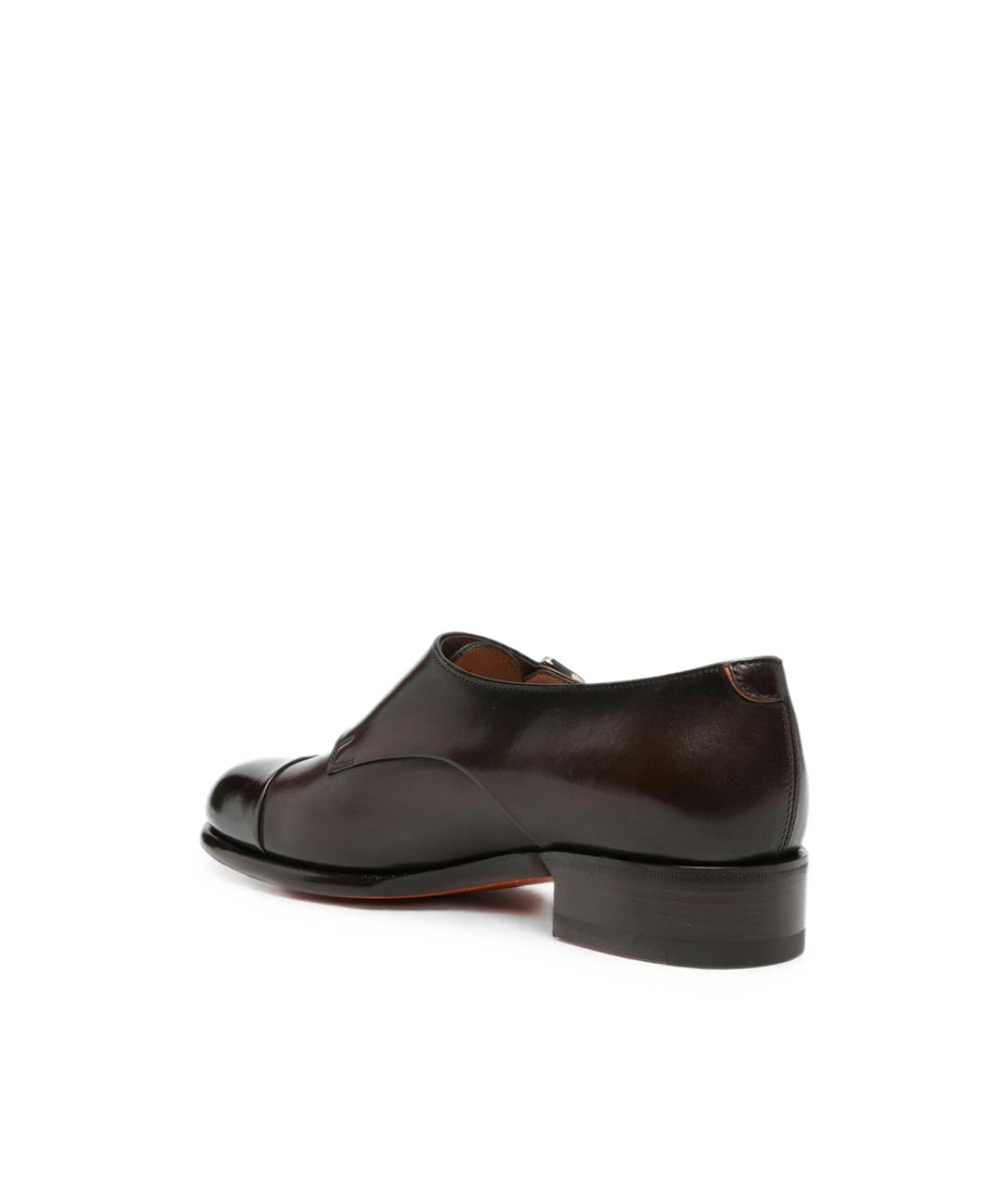 SANTONI Коричневые туфли, фото 4