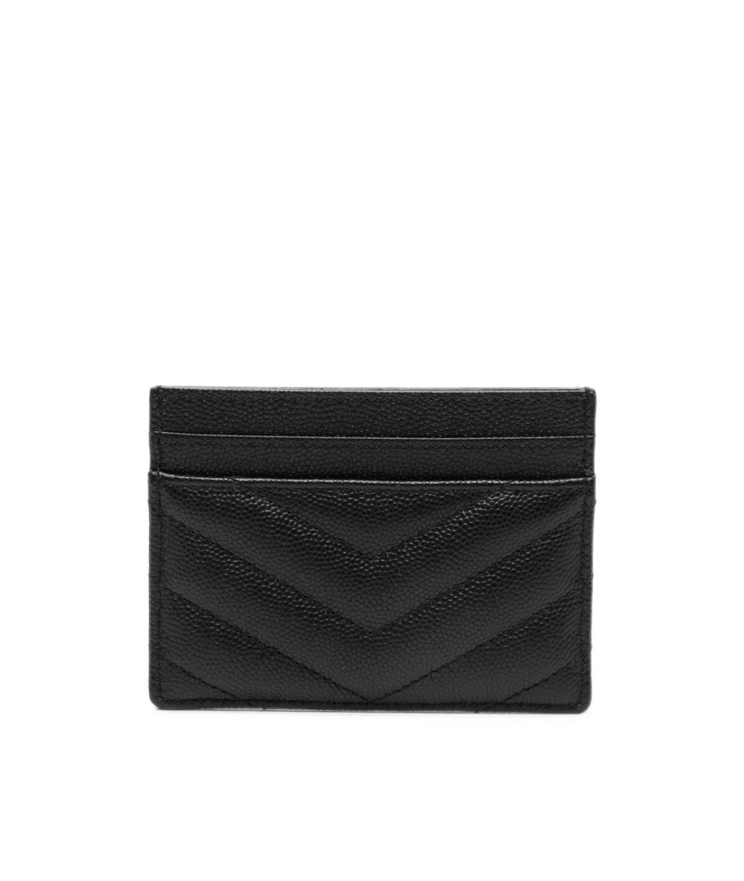 SAINT LAURENT Черный кардхолдер, фото 2