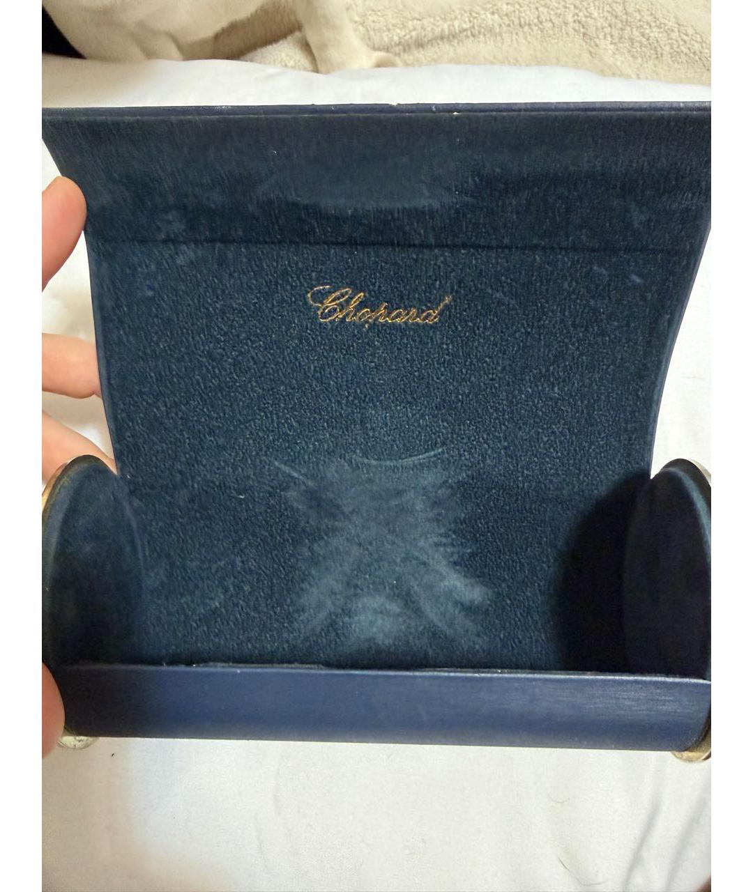 CHOPARD Антрацитовые металлические солнцезащитные очки, фото 5