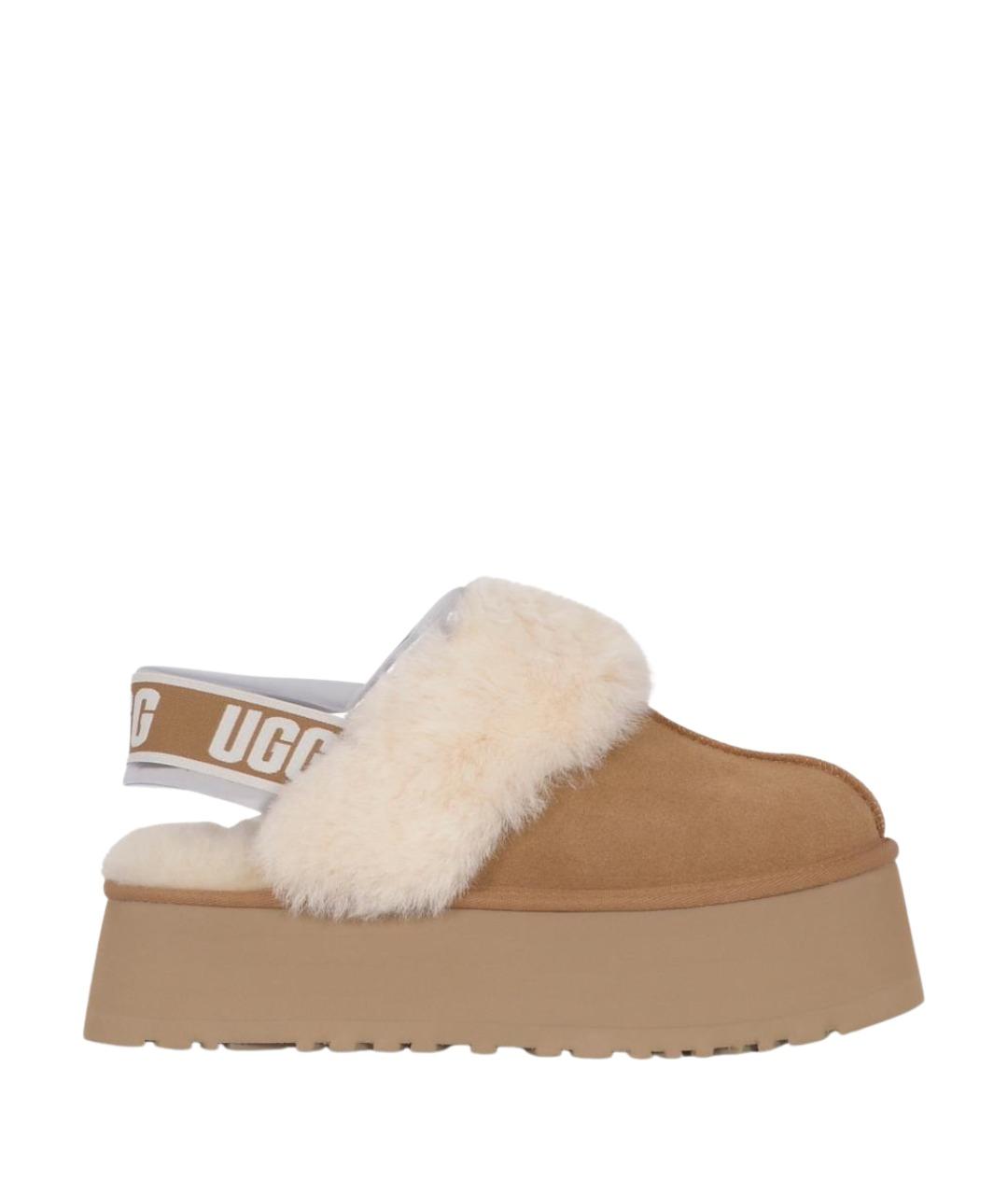 UGG Коричневые замшевые сабо, фото 1