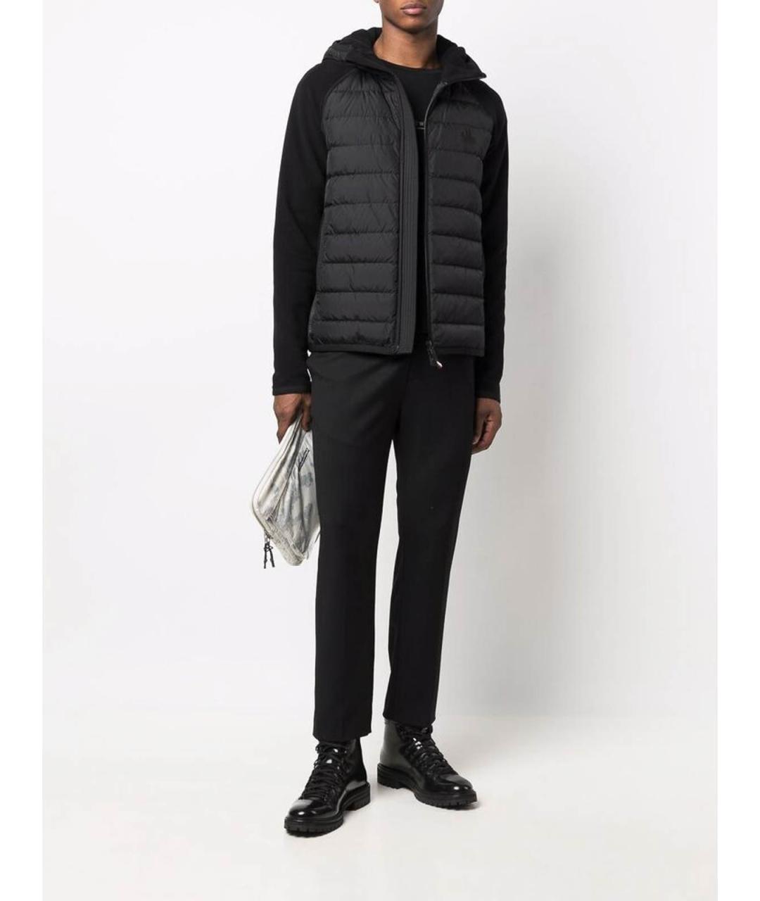 MONCLER GRENOBLE Черная куртка, фото 2