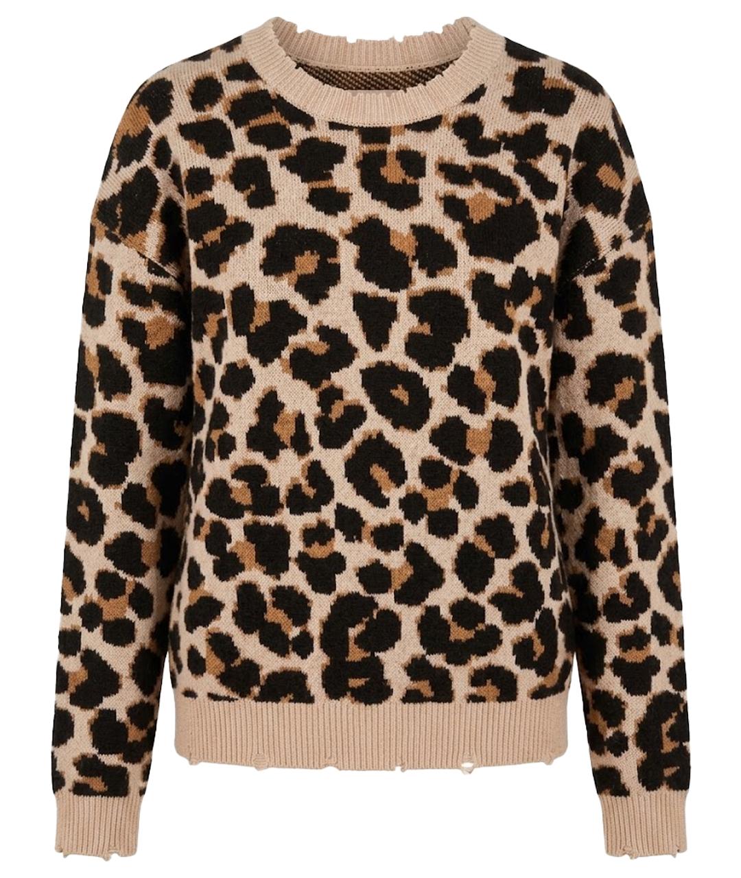 ZADIG & VOLTAIRE Коричневый кашемировый джемпер / свитер, фото 1