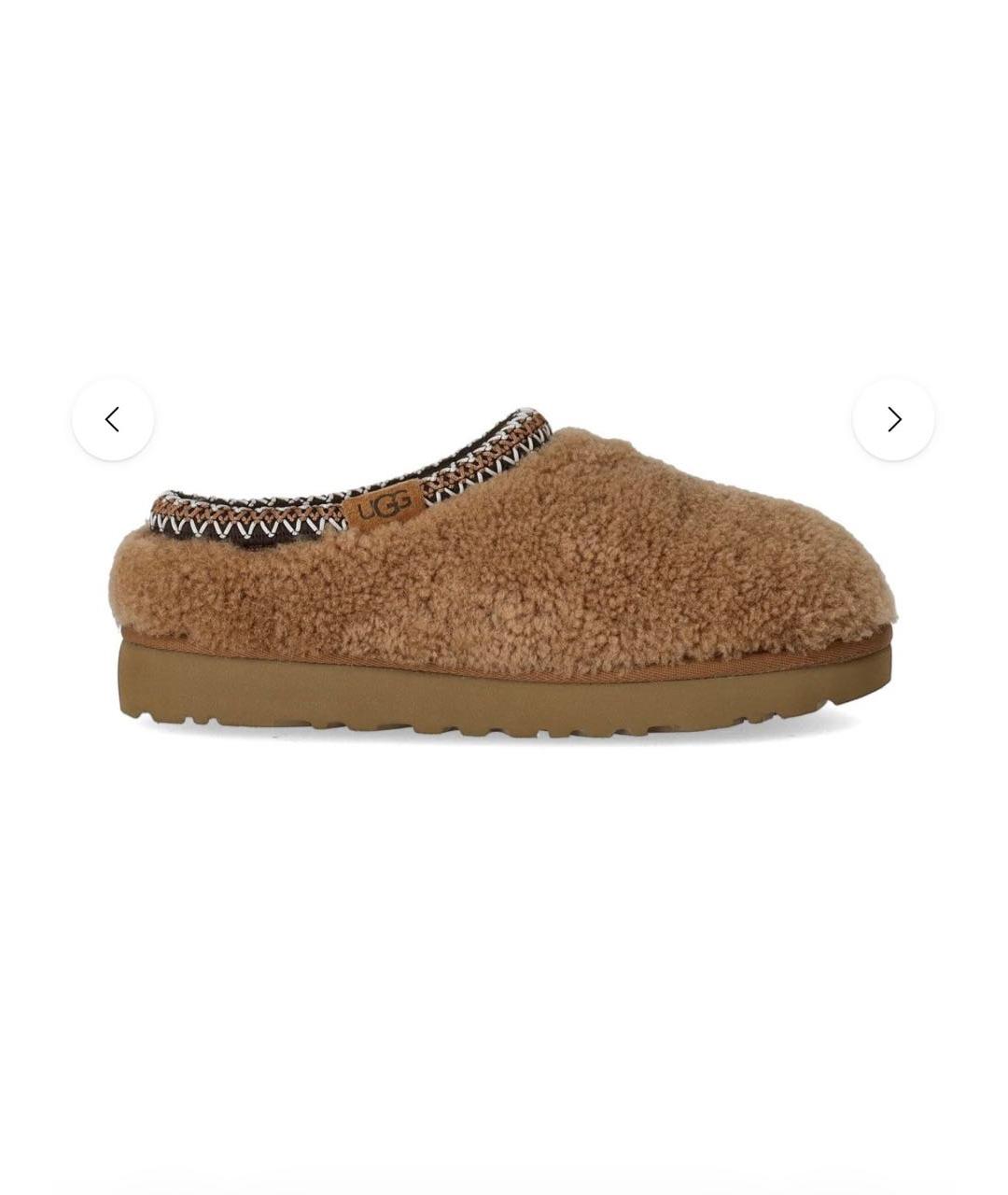 UGG Бежевые мюли, фото 8