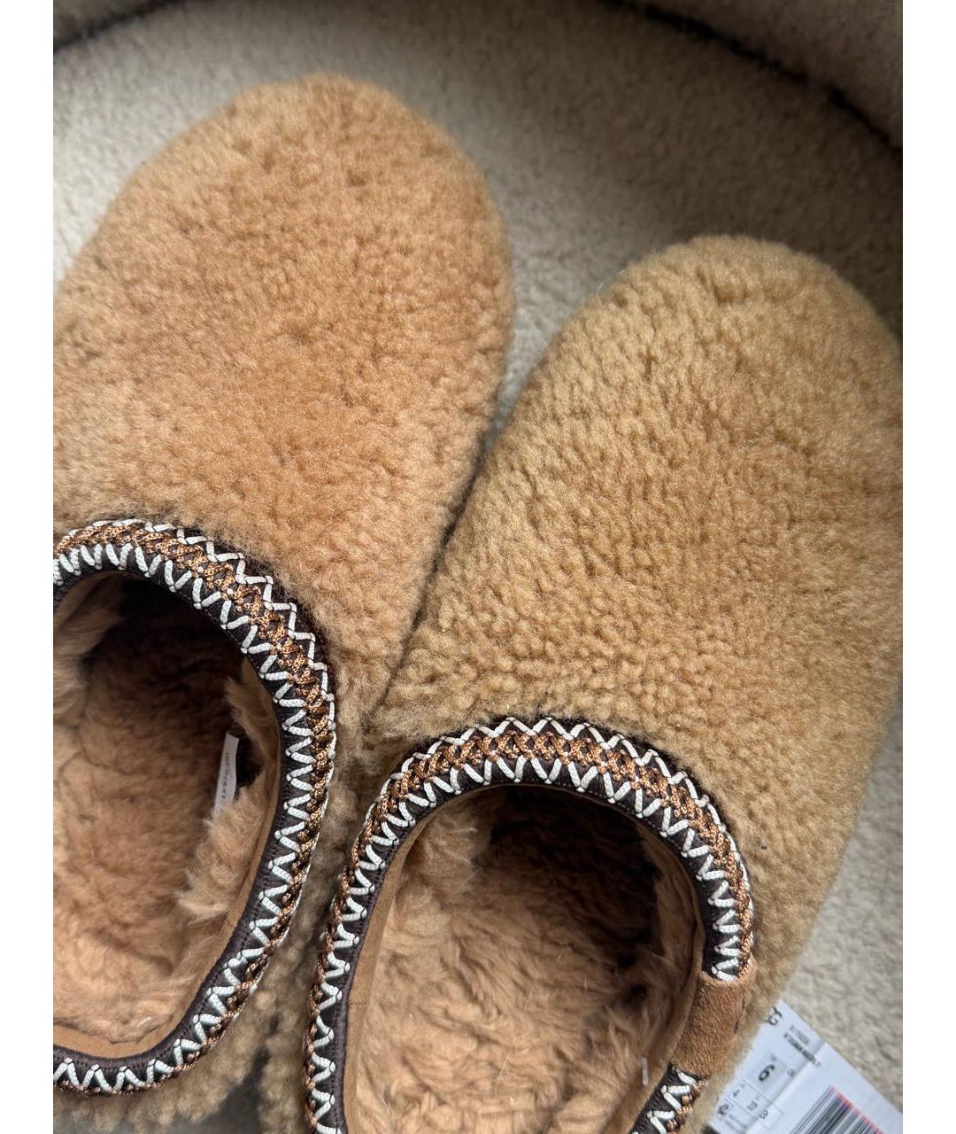 UGG Бежевые мюли, фото 5