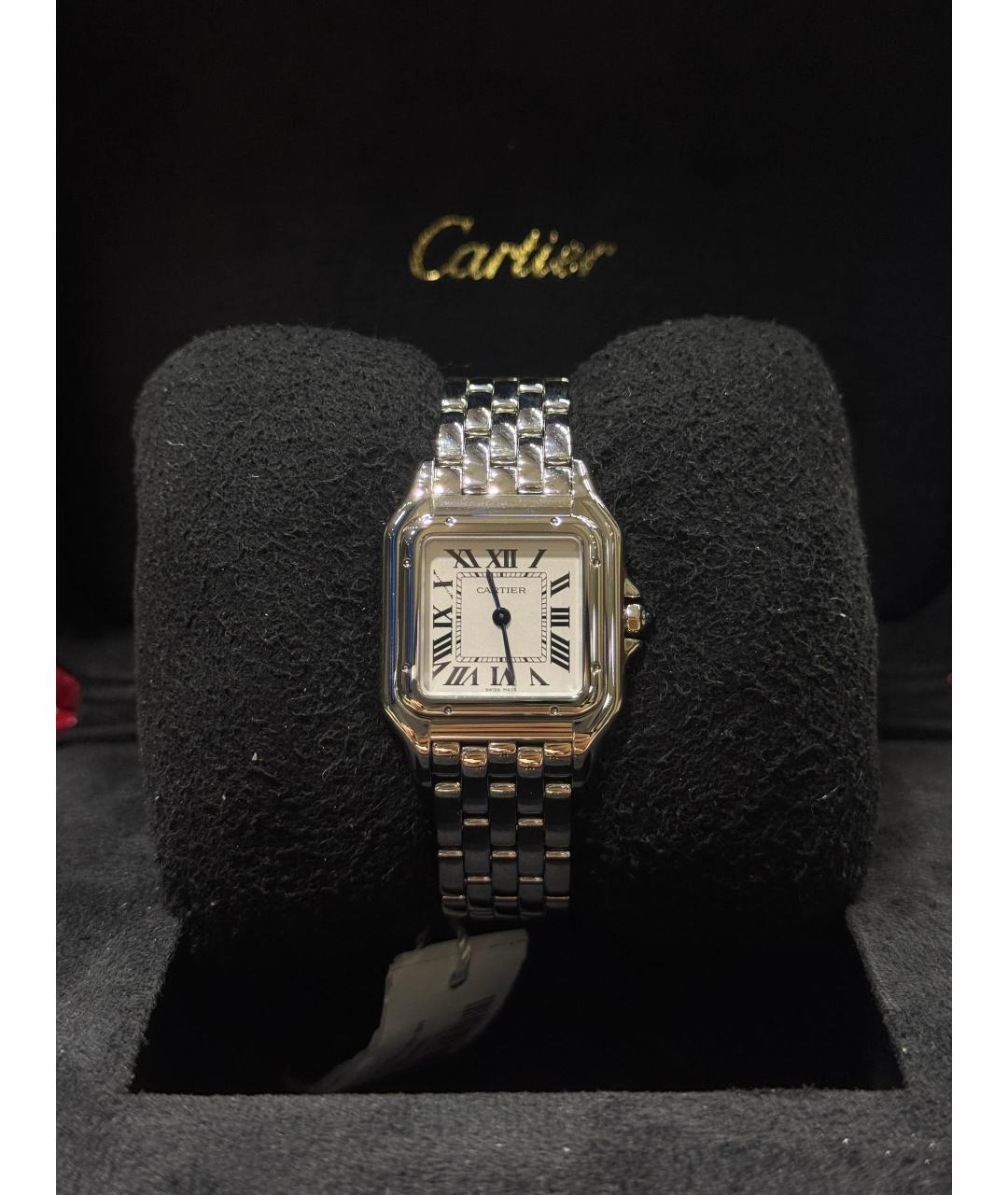 CARTIER Белые часы, фото 2
