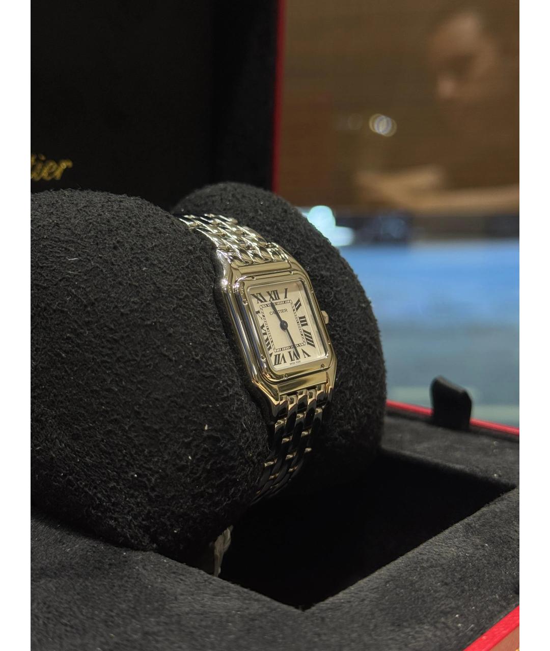CARTIER Белые часы, фото 3