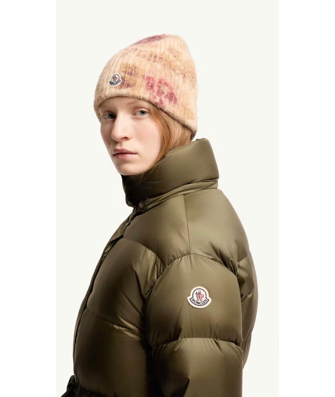 MONCLER Хаки куртка, фото 3