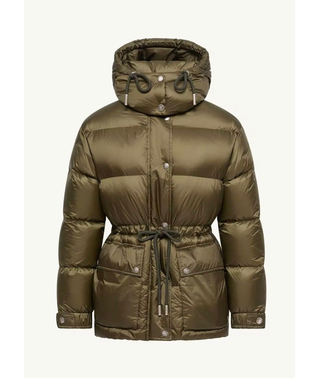 MONCLER Хаки куртка, фото 6