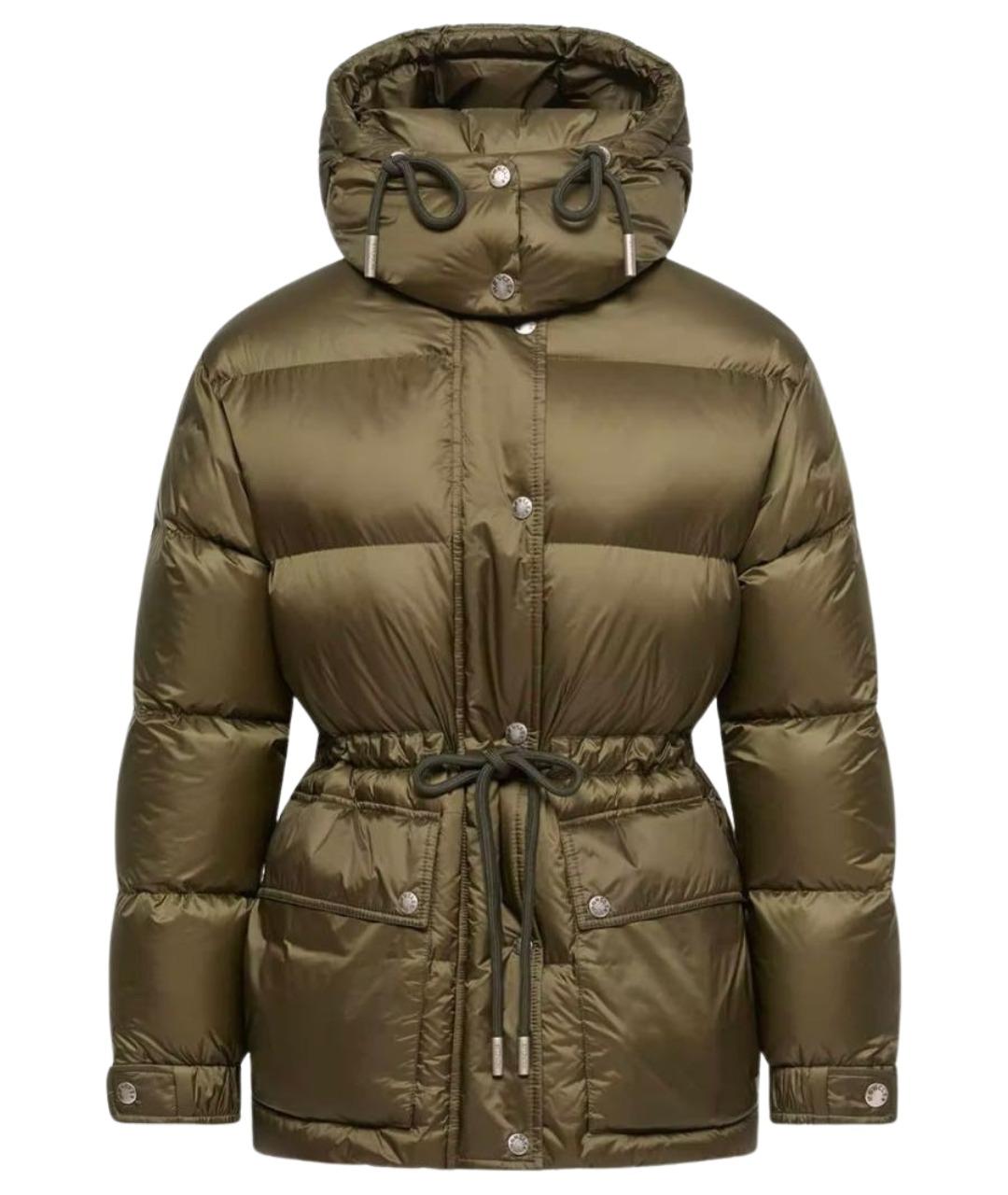 MONCLER Хаки куртка, фото 1