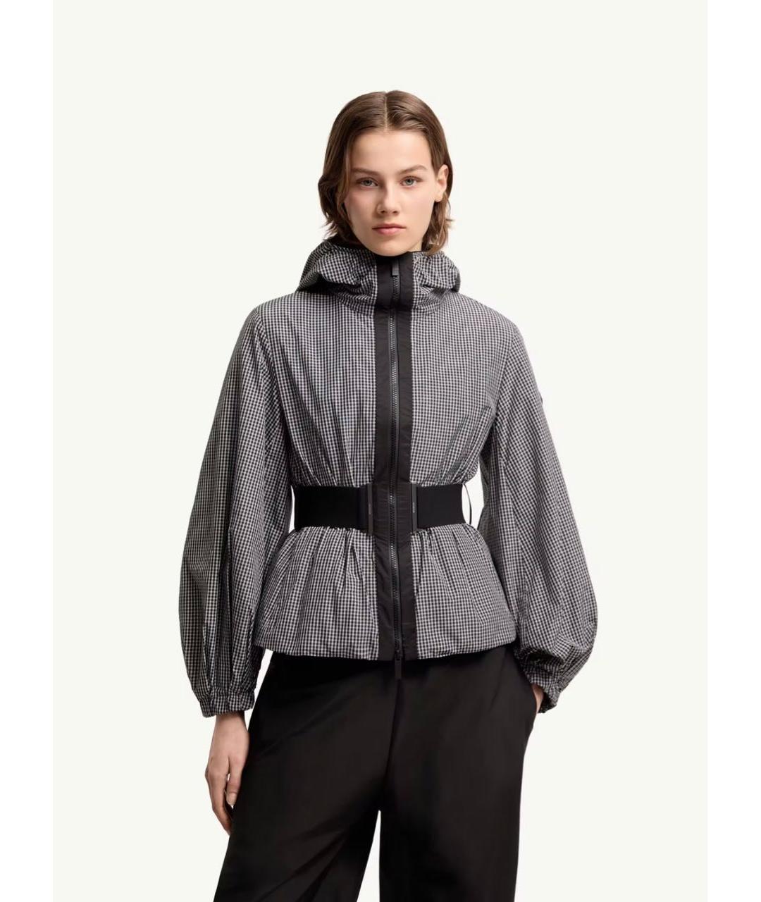 MONCLER Черная куртка, фото 4