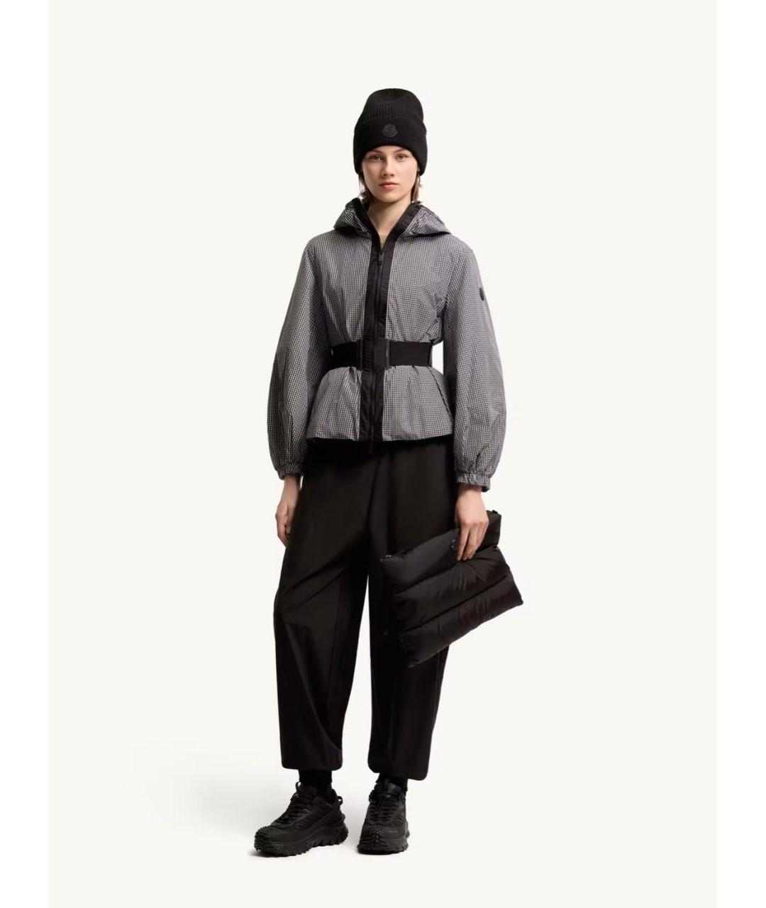 MONCLER Черная куртка, фото 2
