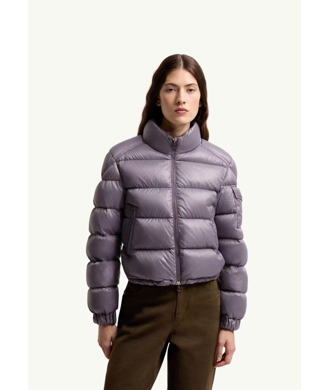 MONCLER Фиолетовая куртка, фото 4