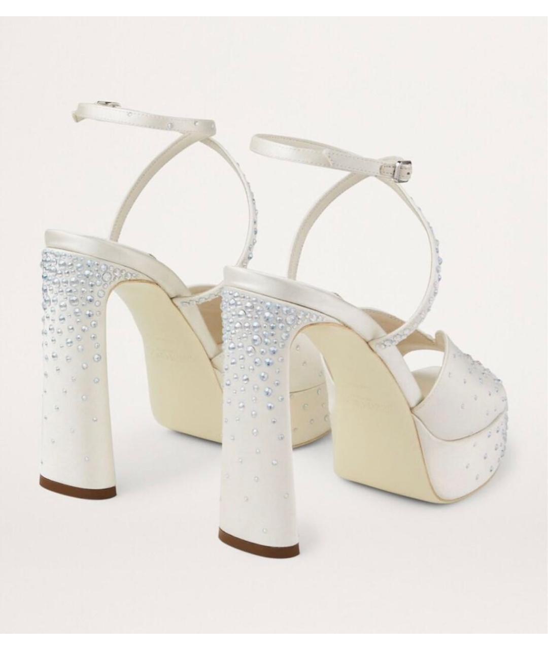 JIMMY CHOO Текстильные босоножки, фото 4