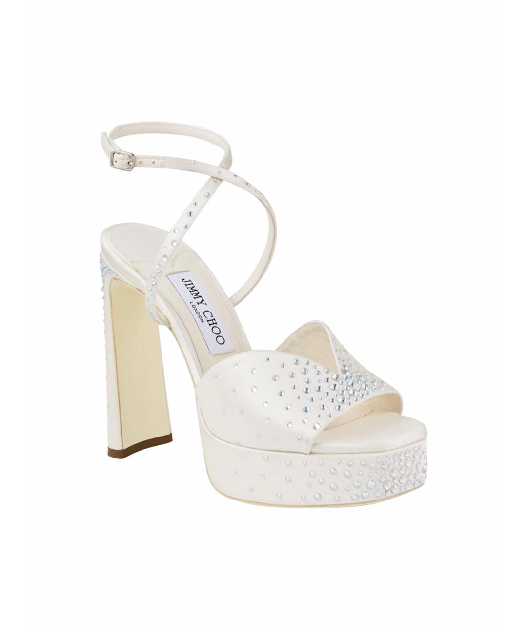 JIMMY CHOO Текстильные босоножки, фото 1
