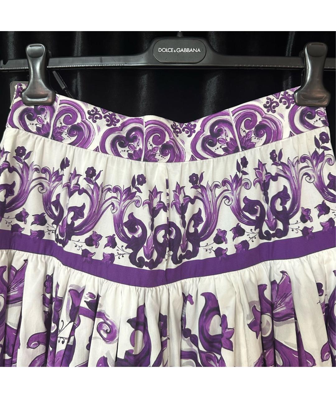 DOLCE&GABBANA Хлопковая юбка макси, фото 4