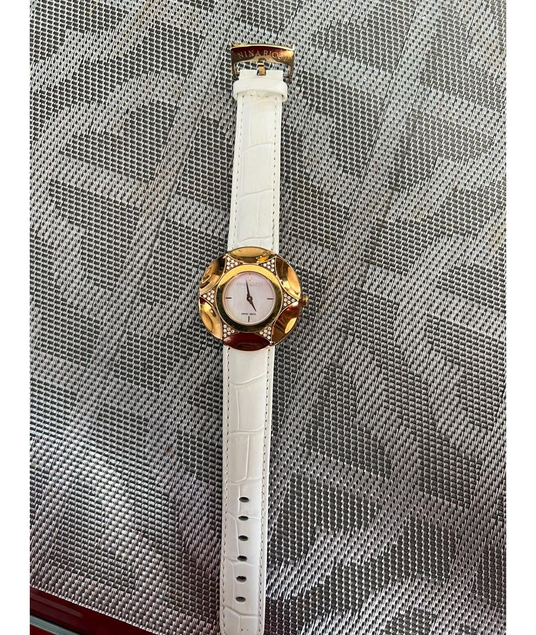 NINA RICCI PRE-OWNED Золотые часы из желтого золота, фото 7