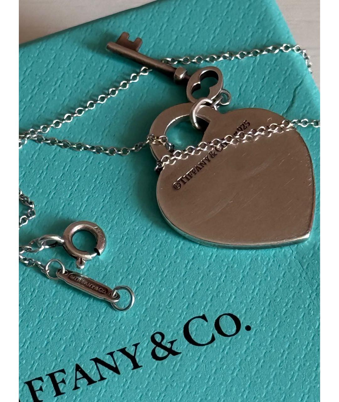 TIFFANY&CO Серебряное серебряное колье, фото 4