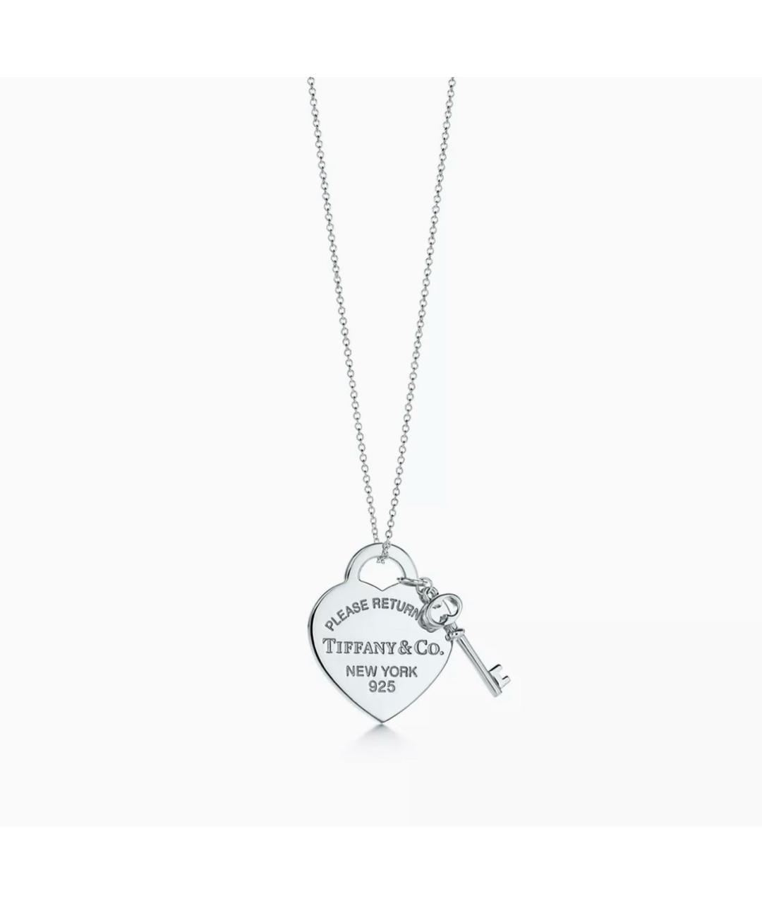 TIFFANY&CO Серебряное серебряное колье, фото 6