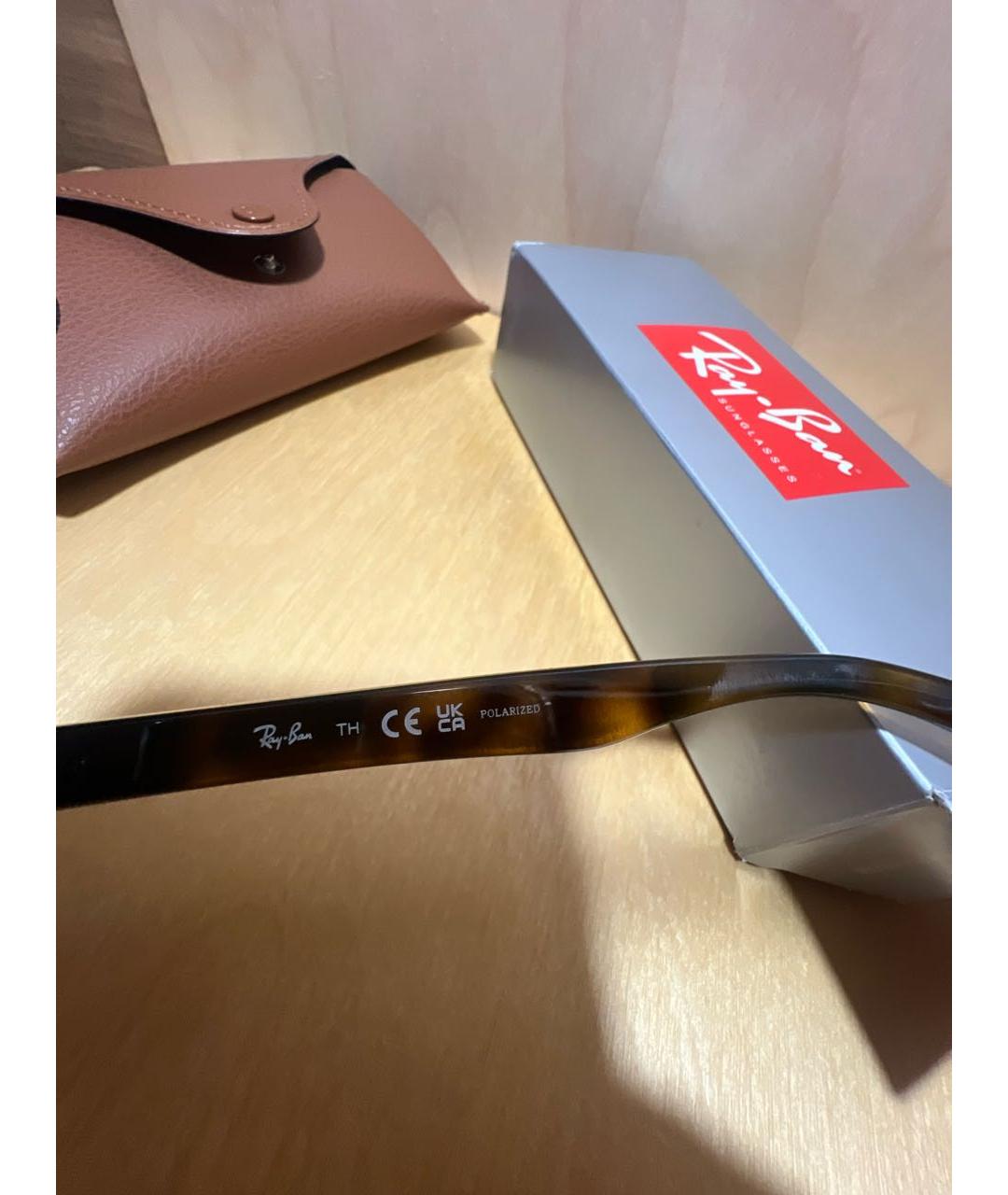 RAY BAN Пластиковые солнцезащитные очки, фото 8