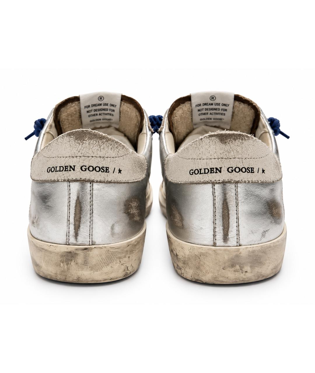 GOLDEN GOOSE Кожаные низкие кроссовки / кеды, фото 4
