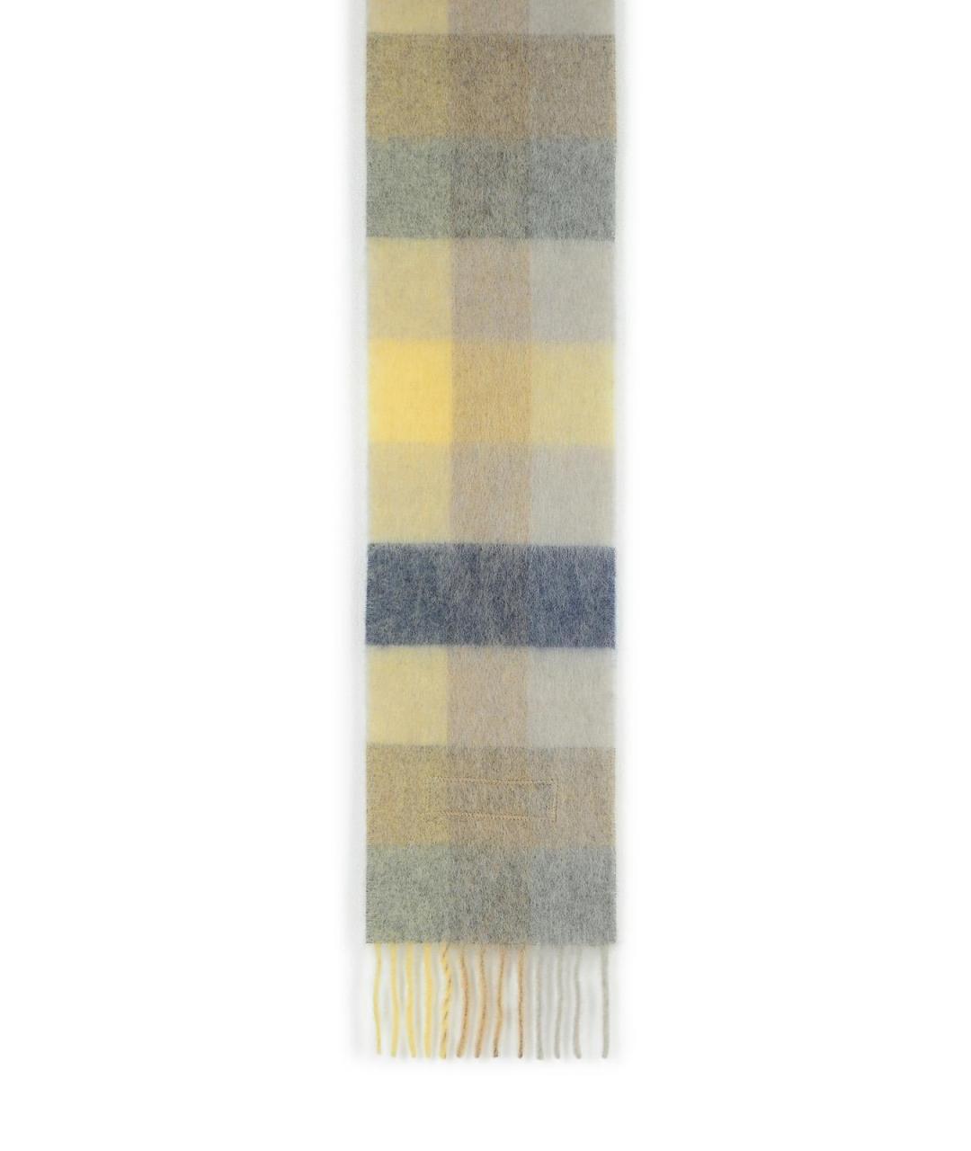 ACNE STUDIOS Мульти шерстяной шарф, фото 2