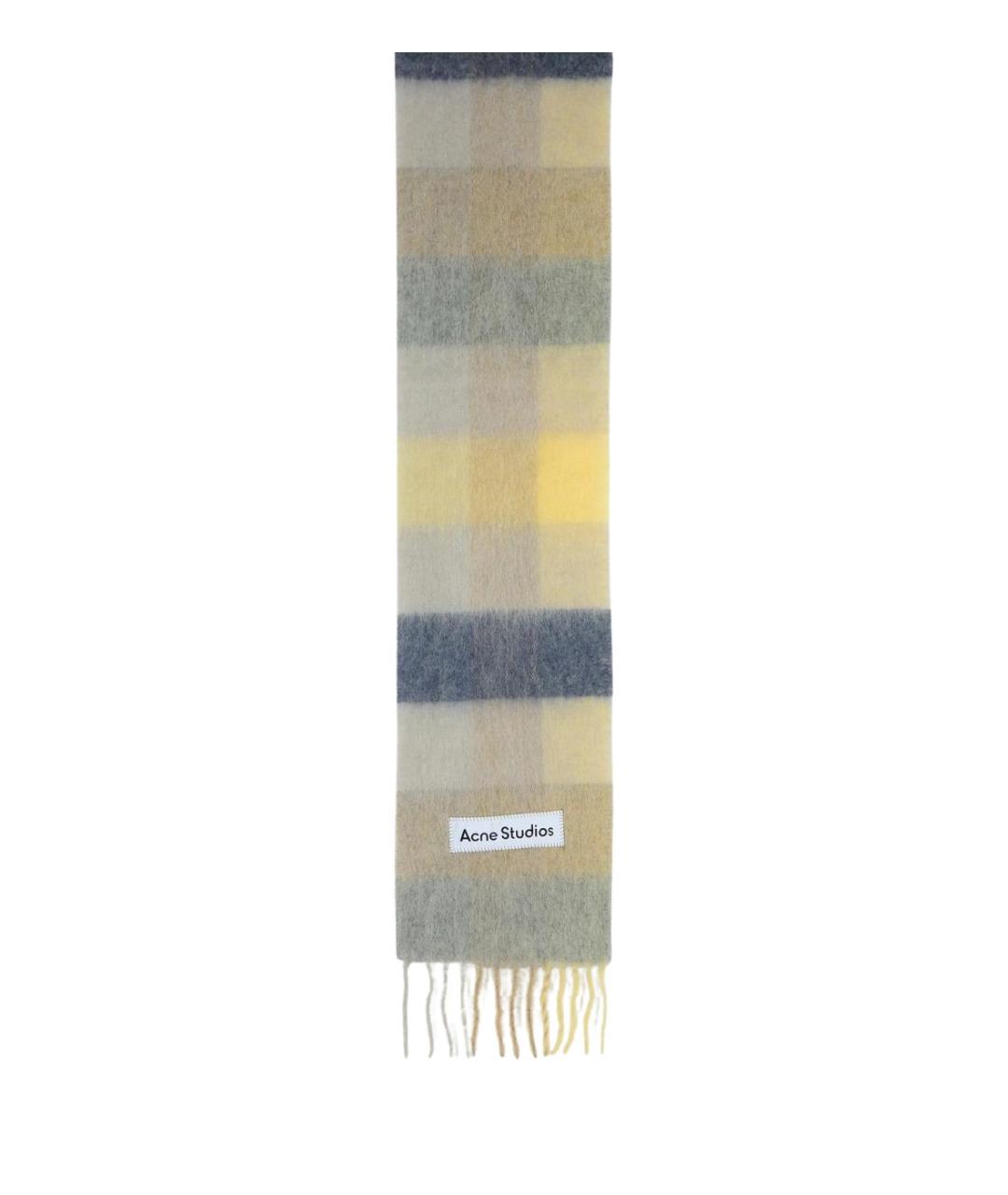 ACNE STUDIOS Мульти шерстяной шарф, фото 1