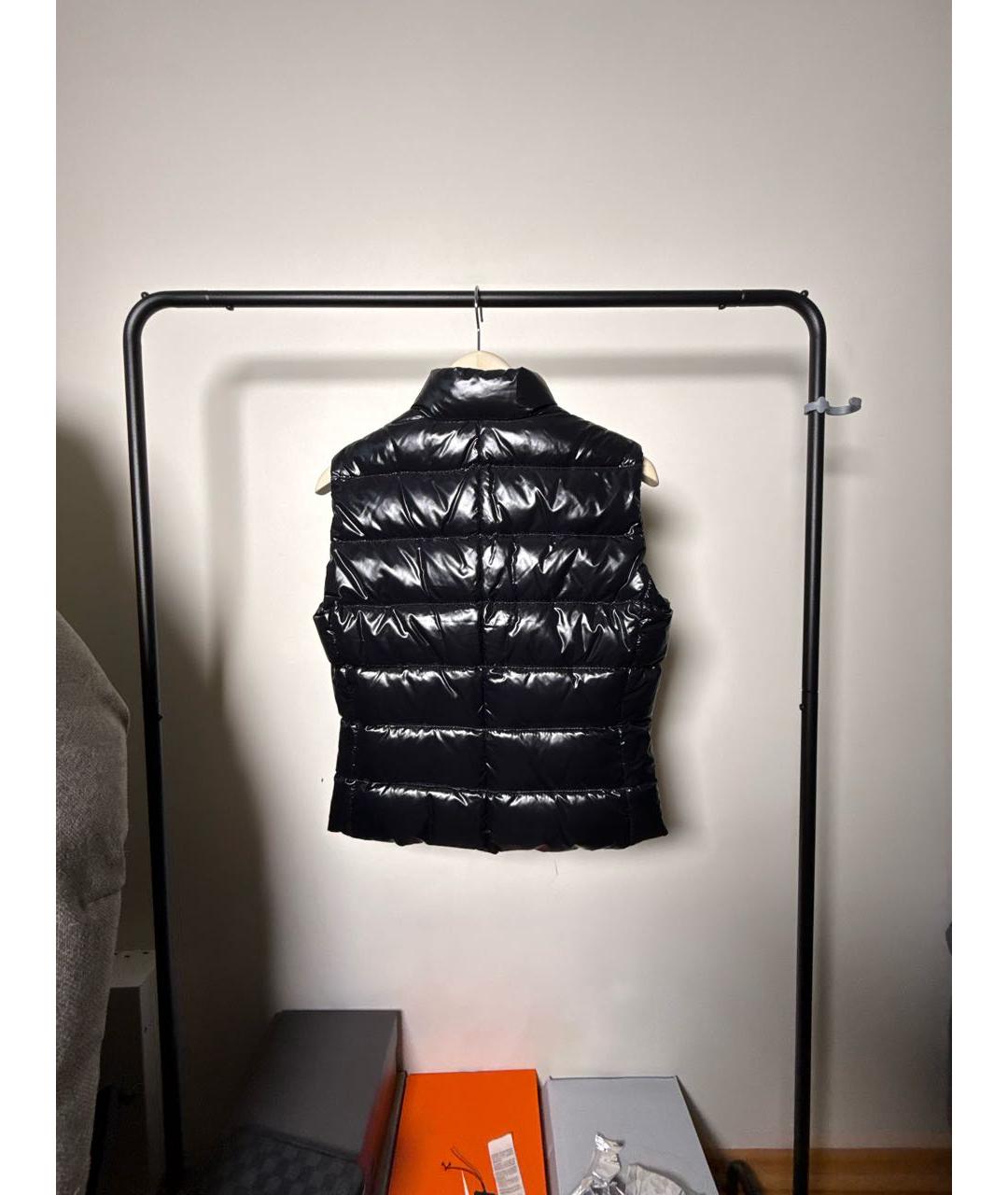MONCLER Черный жилет, фото 2