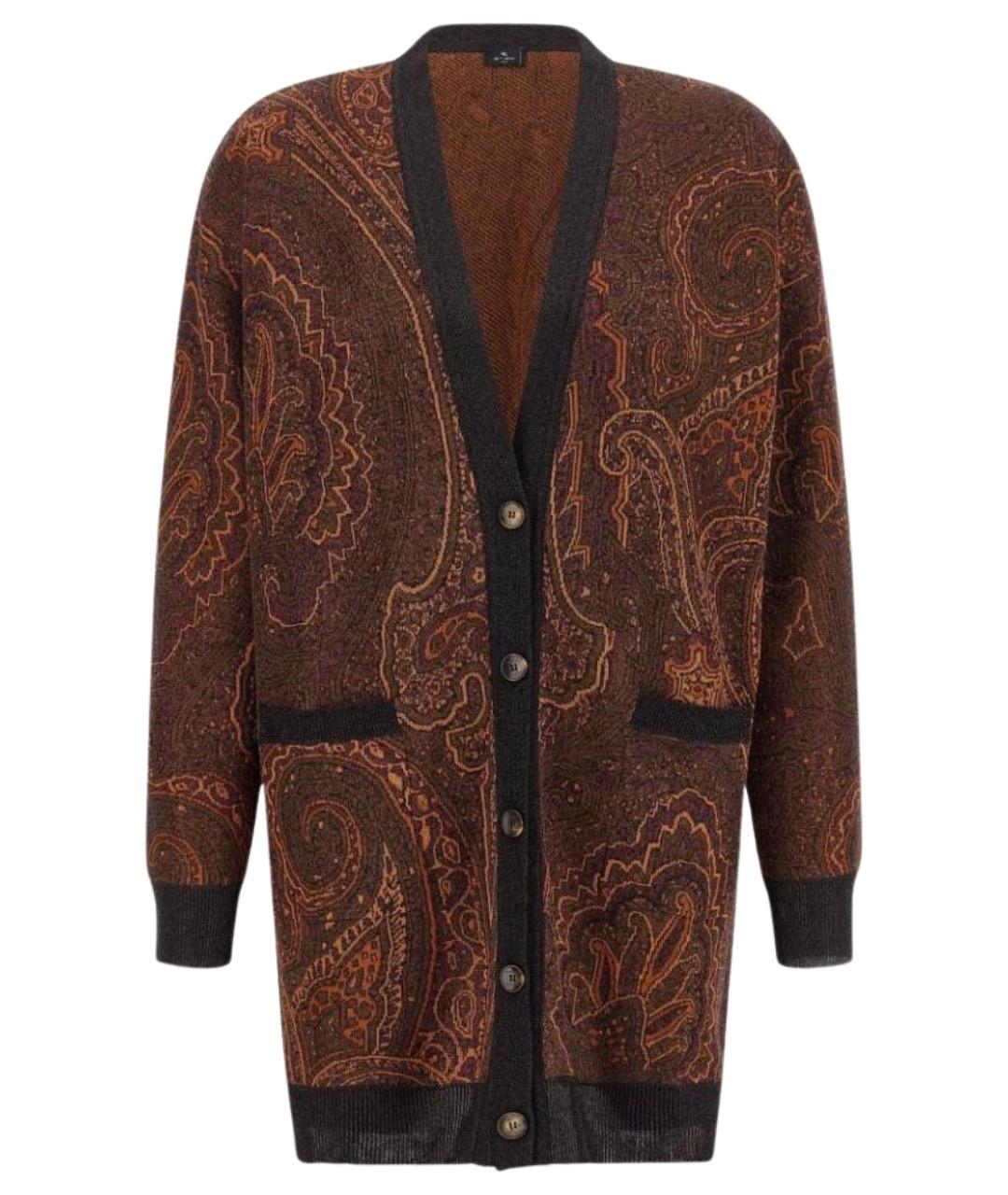 ETRO Коричневый джемпер / свитер, фото 1