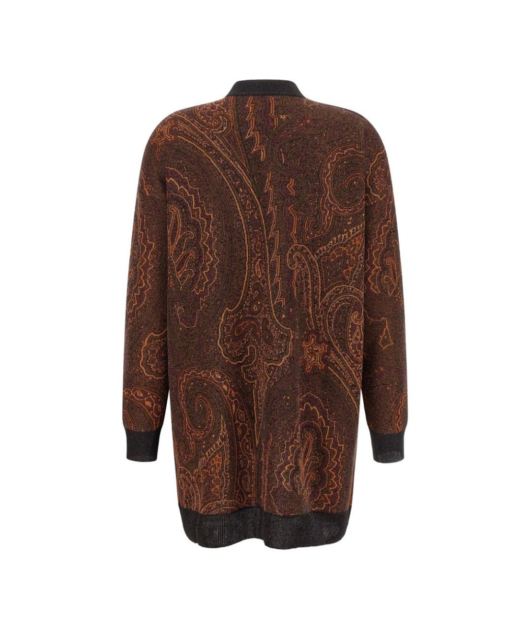ETRO Коричневый джемпер / свитер, фото 3