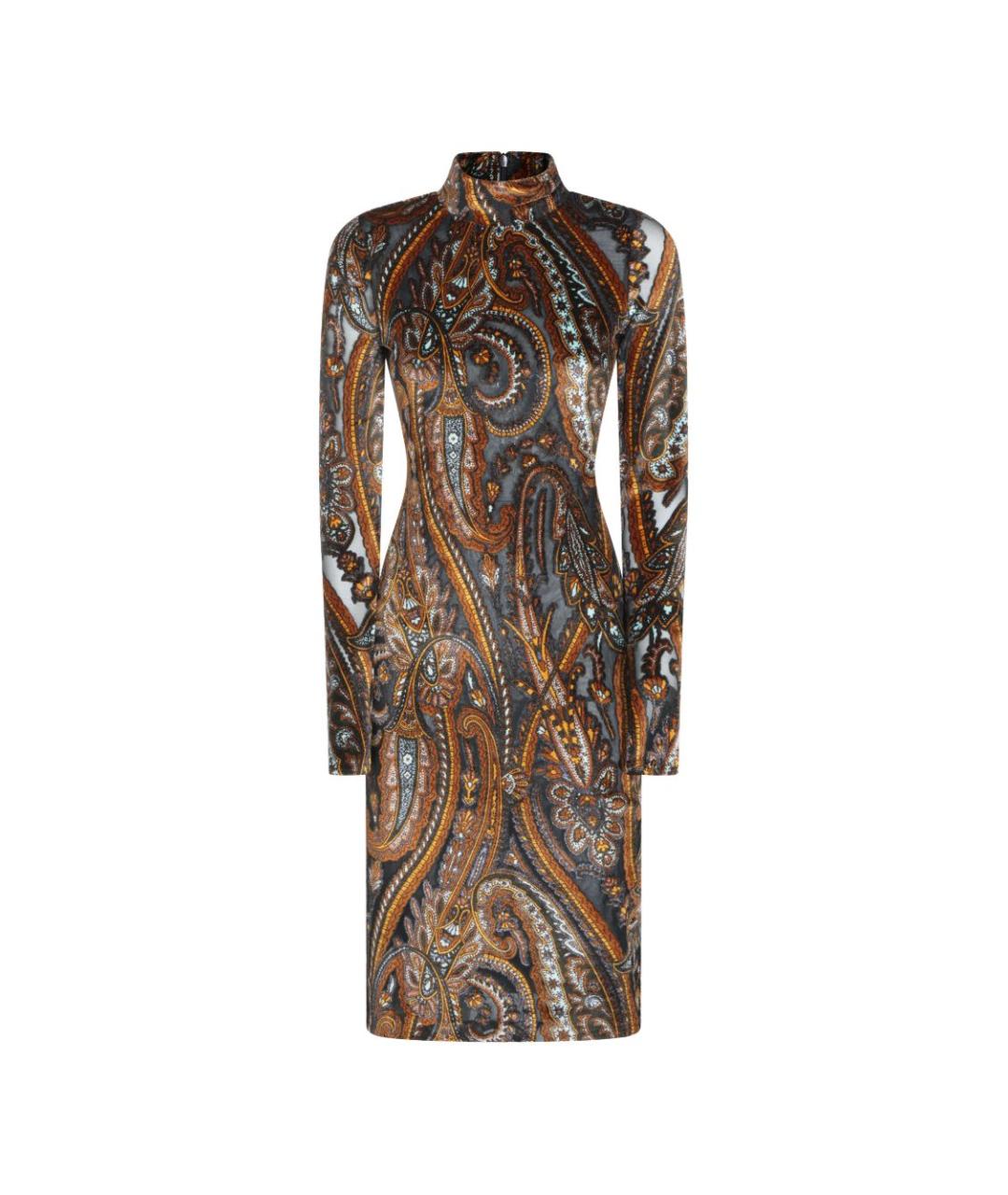 ETRO Мульти вискозное повседневное платье, фото 1