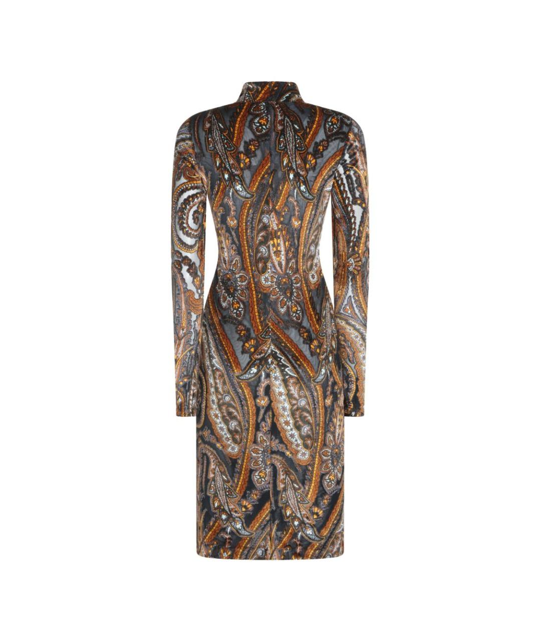 ETRO Мульти вискозное повседневное платье, фото 3