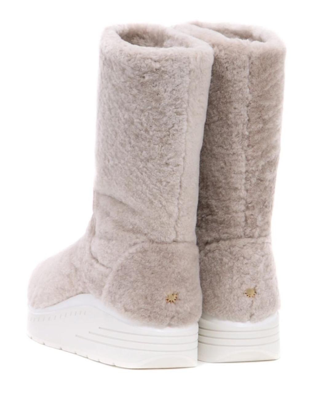 STUART WEITZMAN Бежевые полусапоги, фото 4