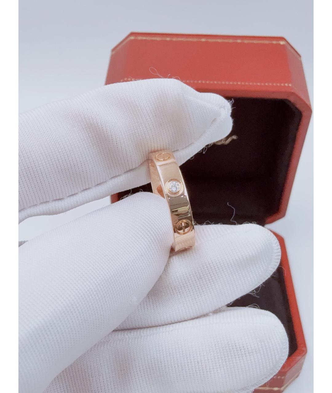CARTIER Золотое кольцо из розового золота, фото 3