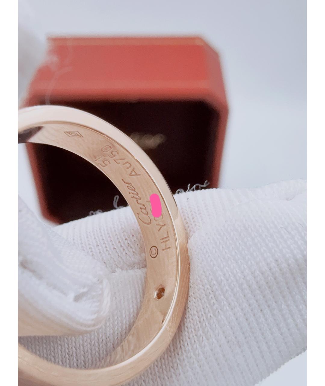 CARTIER Золотое кольцо из розового золота, фото 5