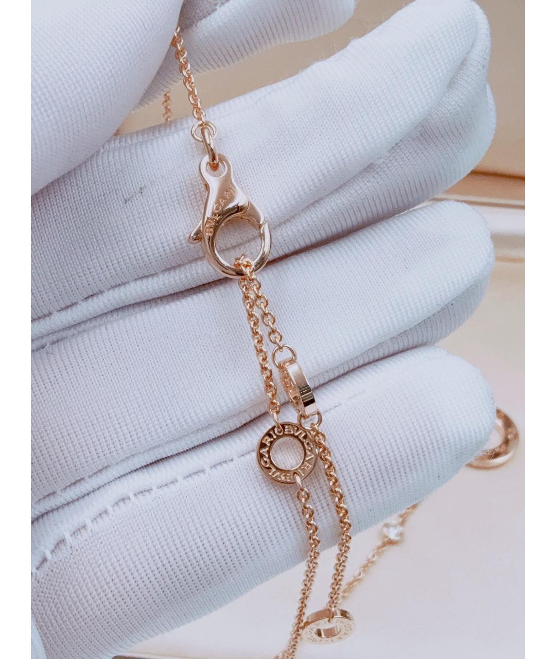 BVLGARI Золотое колье из розового золота, фото 6