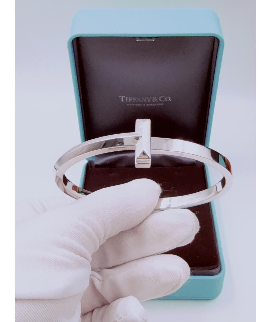 TIFFANY&CO Серебряный браслет из белого золота, фото 8