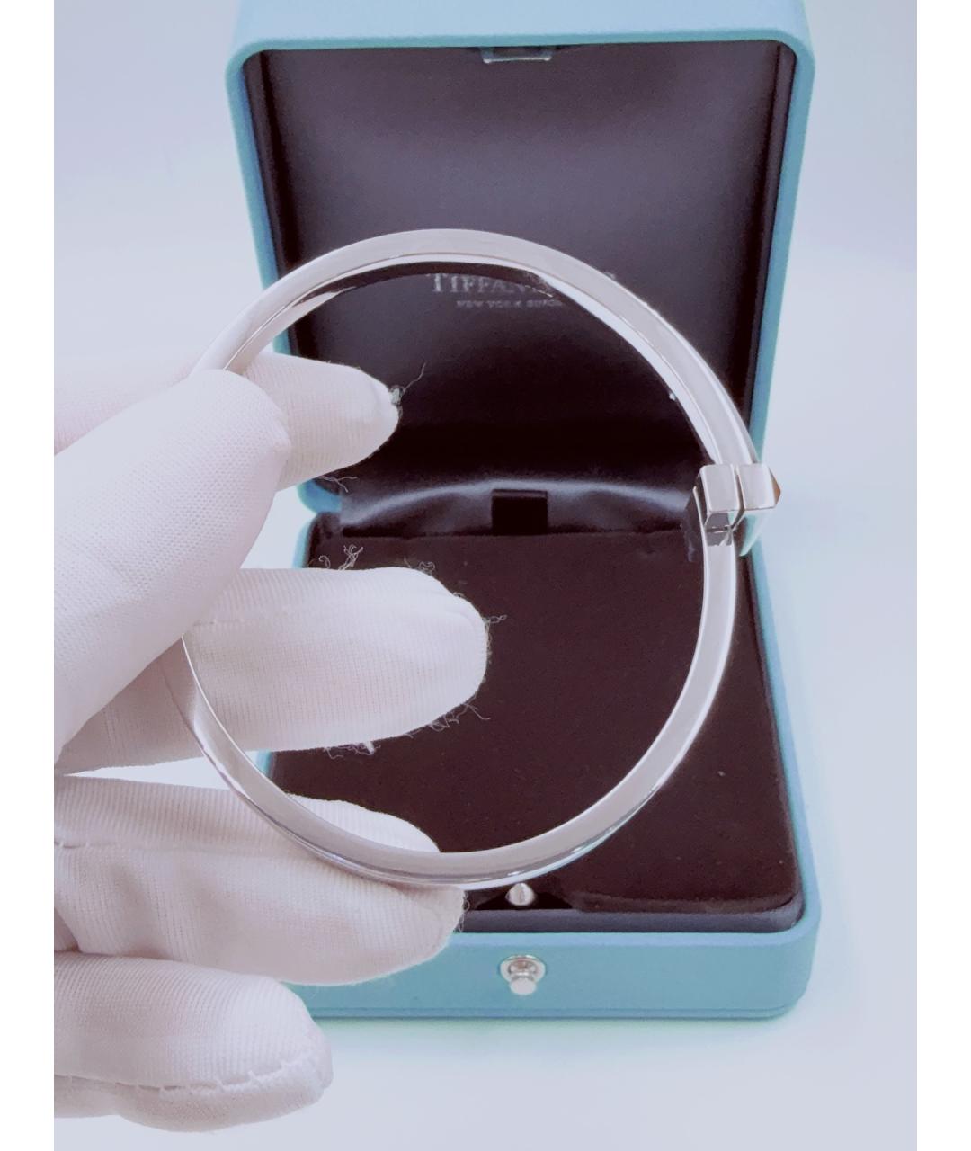 TIFFANY&CO Серебряный браслет из белого золота, фото 5