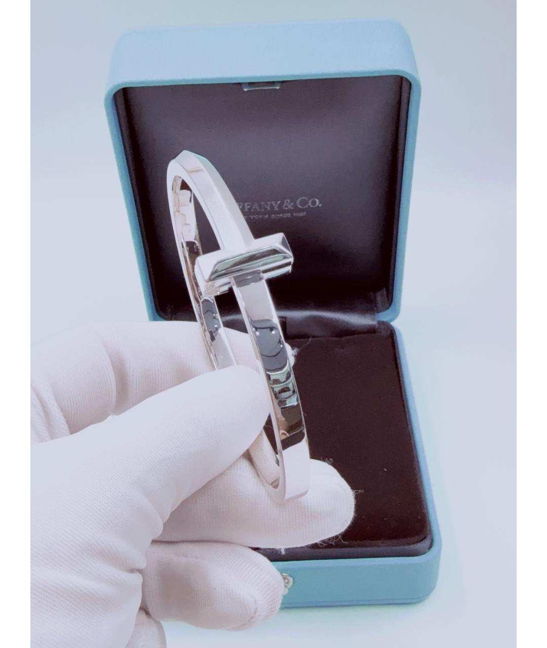 TIFFANY&CO Серебряный браслет из белого золота, фото 3