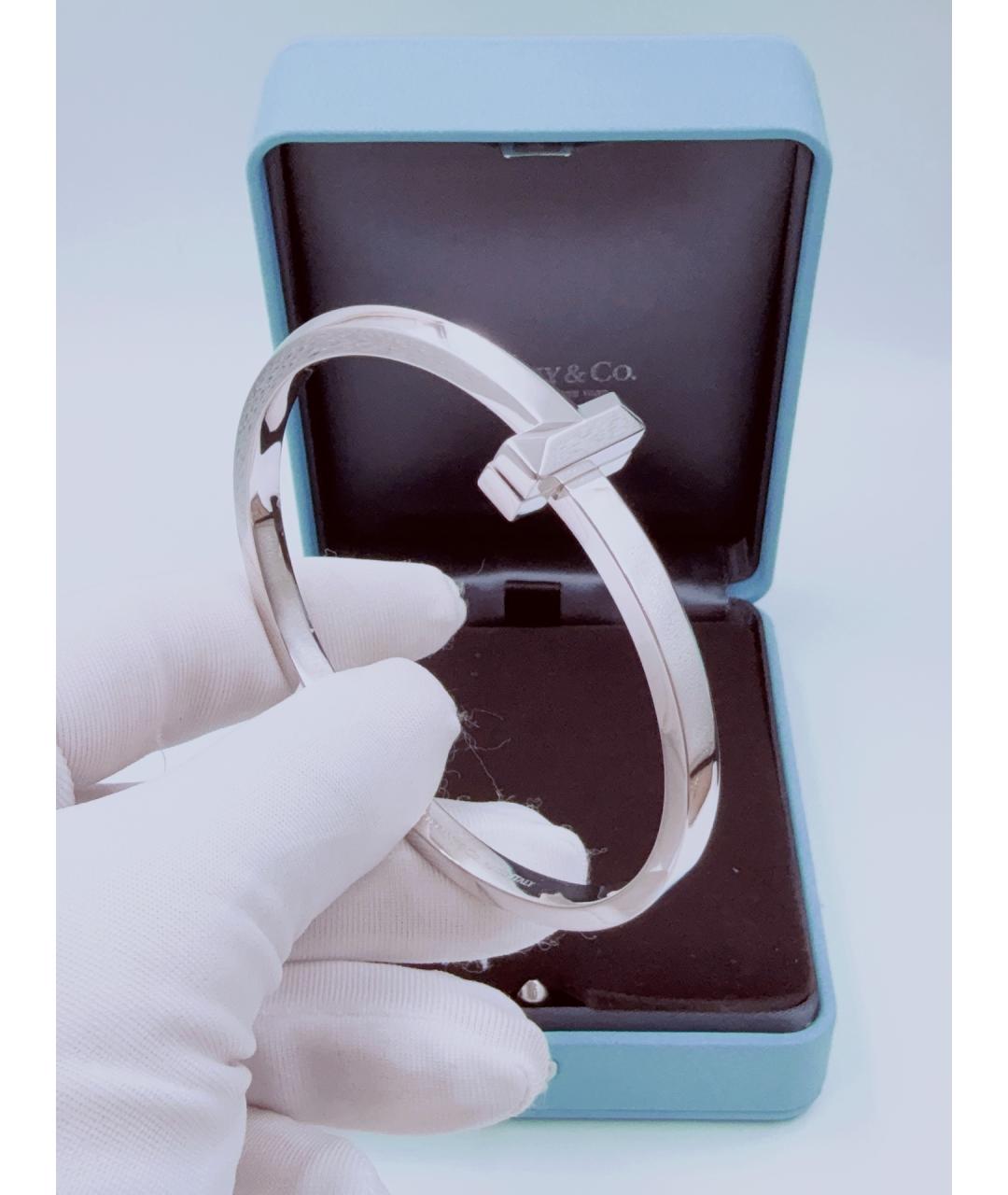 TIFFANY&CO Серебряный браслет из белого золота, фото 4