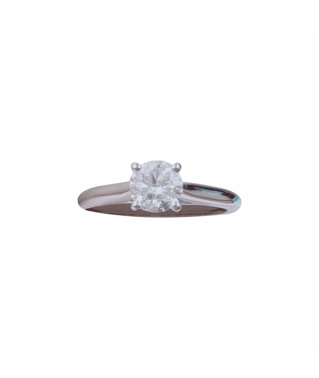 CARTIER Серебряное платиновое кольцо, фото 1
