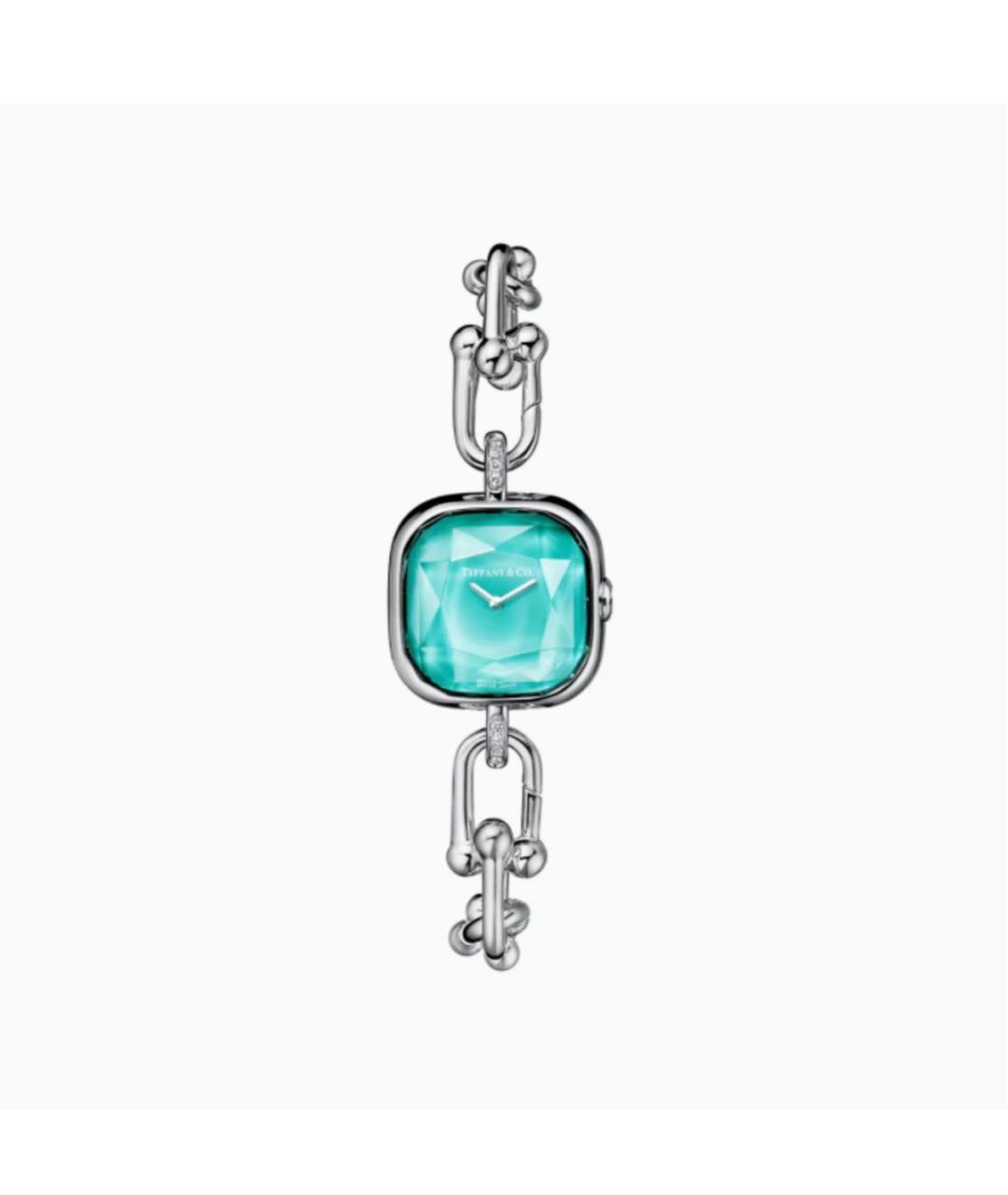 TIFFANY&CO Бирюзовые серебряные часы, фото 7