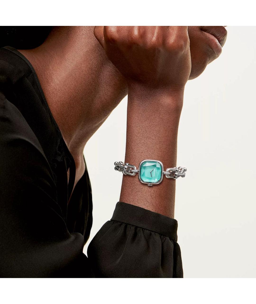 TIFFANY&CO Бирюзовые серебряные часы, фото 5
