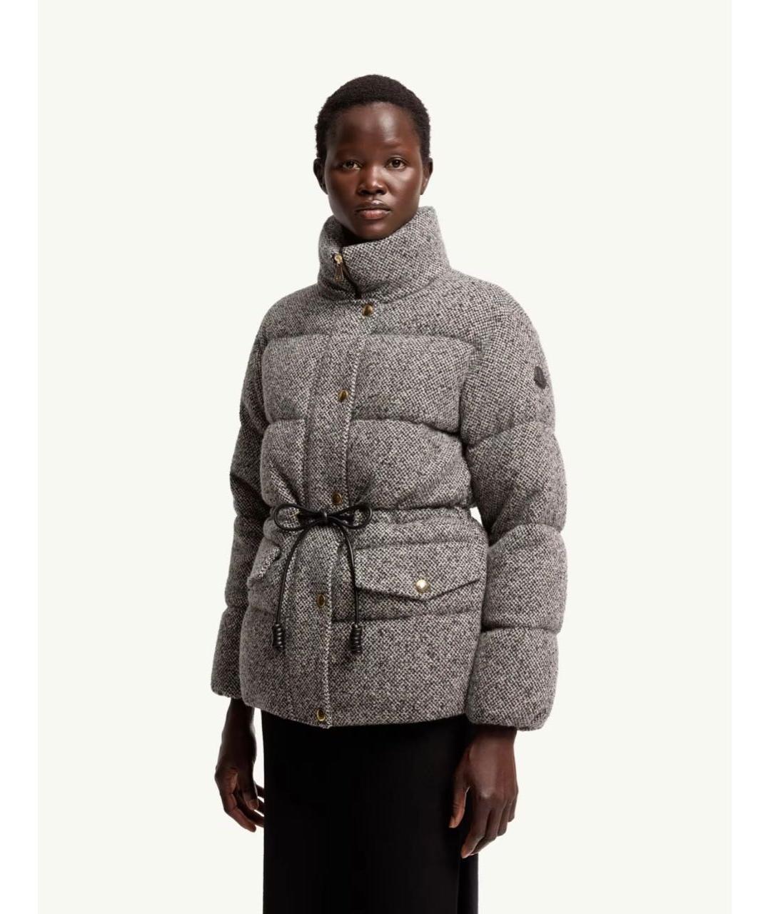 MONCLER Серая куртка, фото 4