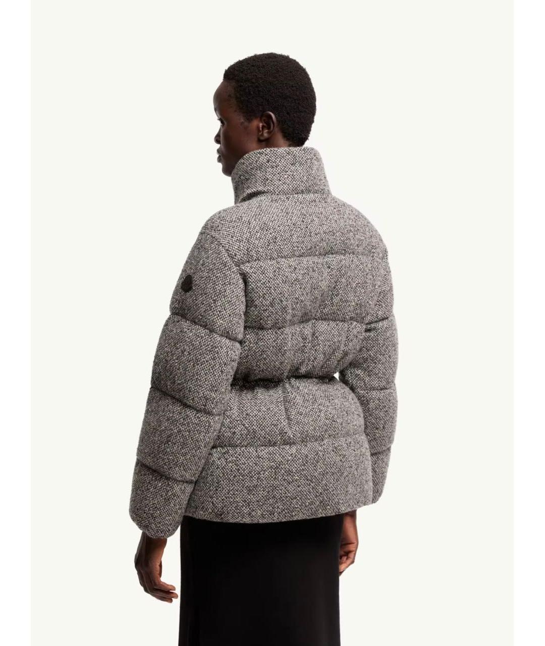 MONCLER Серая куртка, фото 5