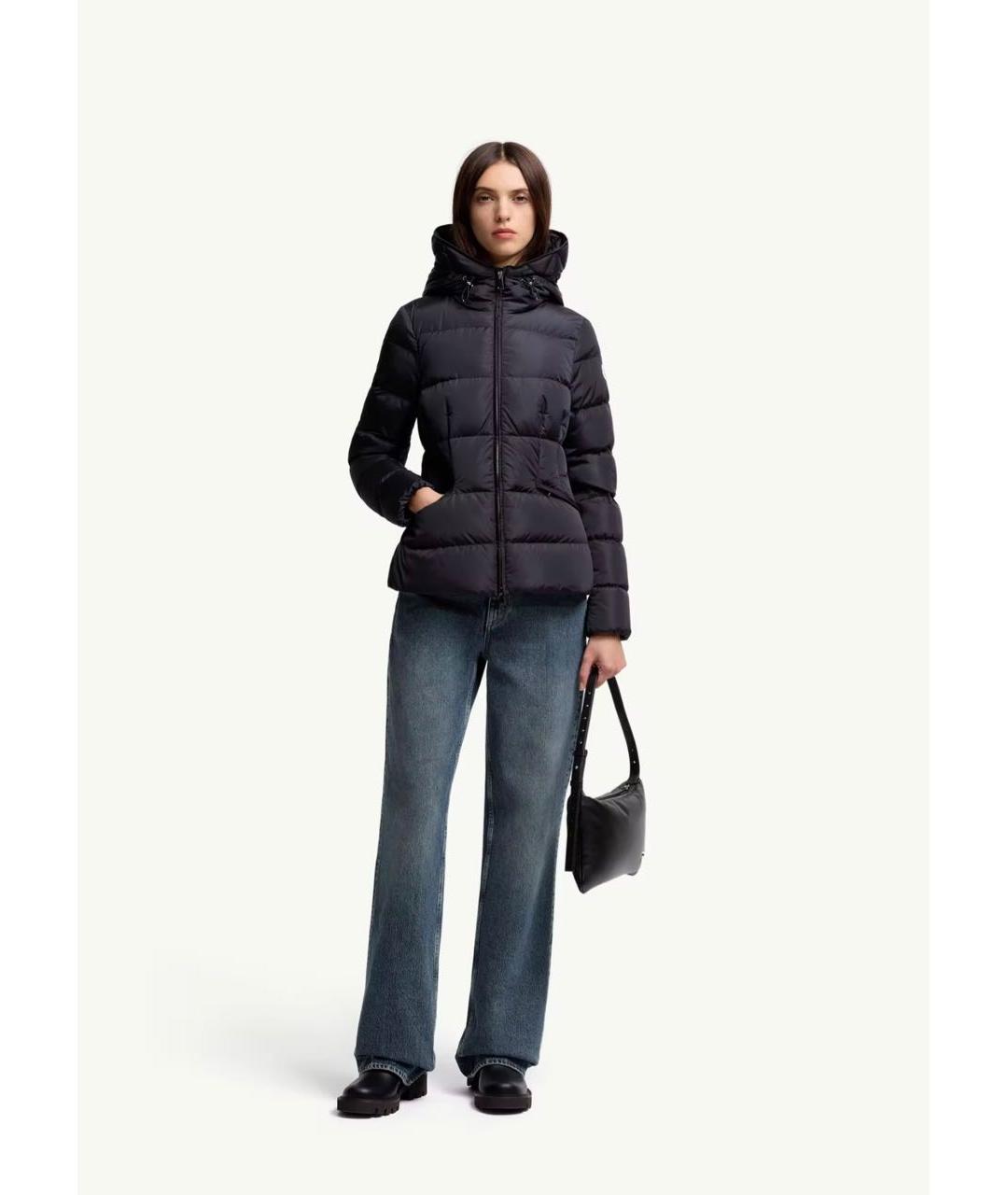 MONCLER Темно-синяя куртка, фото 2
