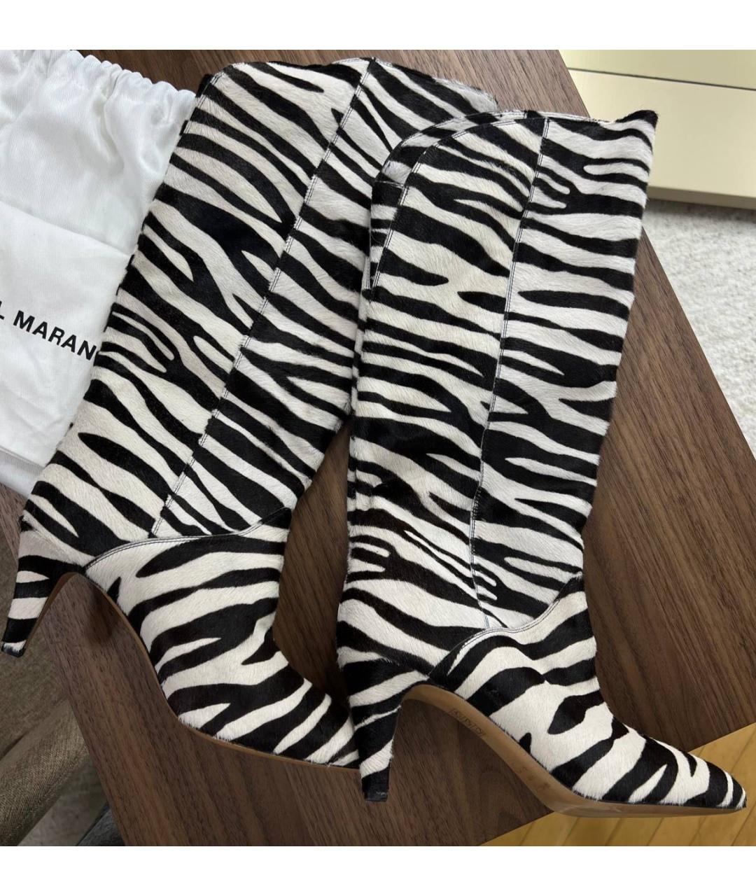 ISABEL MARANT Кожаные сапоги, фото 2