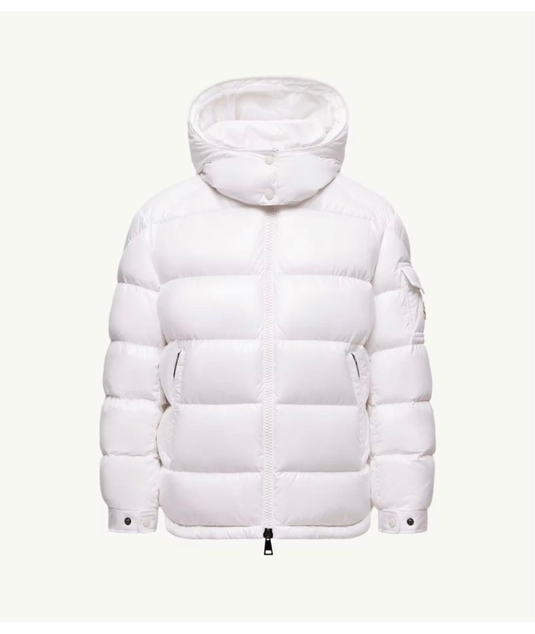 MONCLER Белая куртка, фото 6