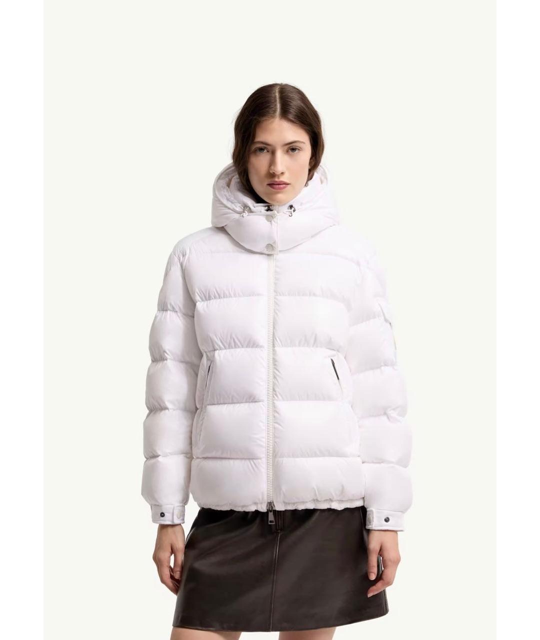 MONCLER Белая куртка, фото 4
