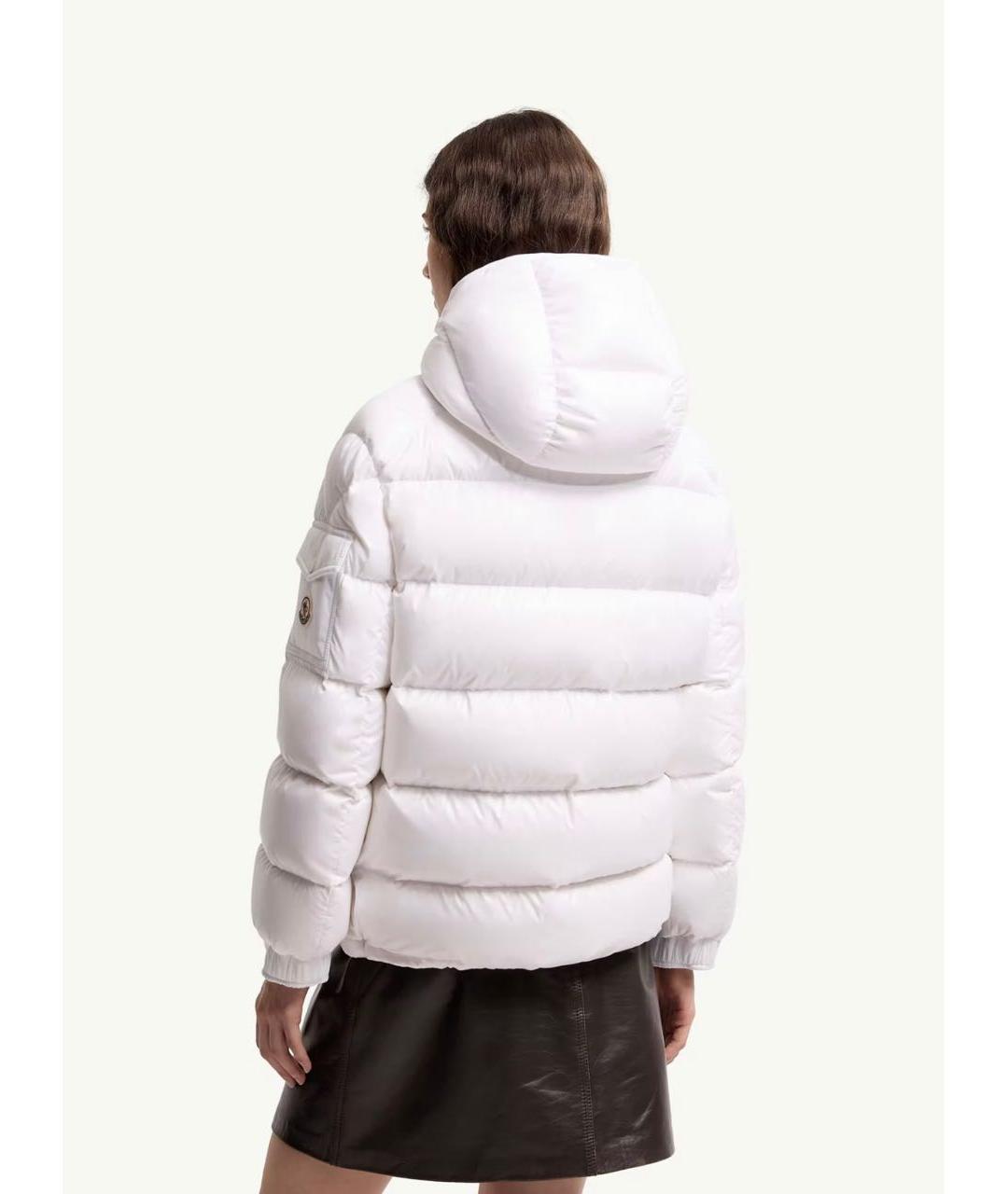 MONCLER Белая куртка, фото 5